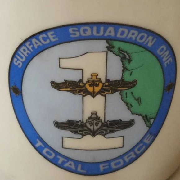 Surface Squadron Total Force Coffee Mug With "Ronald Wesley" Name On it. - Picture 2 of 6